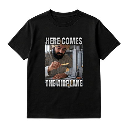 HERE COMES THE AIRPLANE