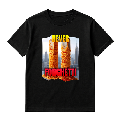 NEVER FORGHETTI