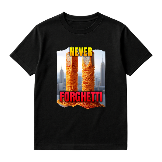 NEVER FORGHETTI